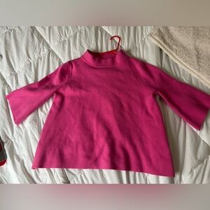 Fuchsia Women's Turtleneck Sweater